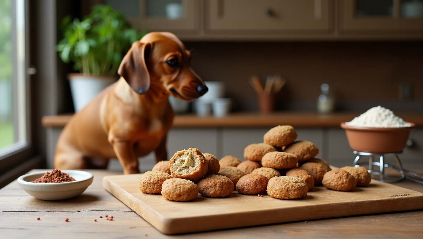 Homemade dog food recipe using ground beef