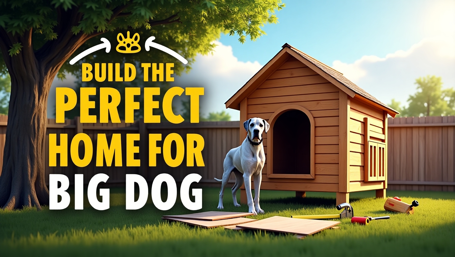 DIY Big Dog House Ideas