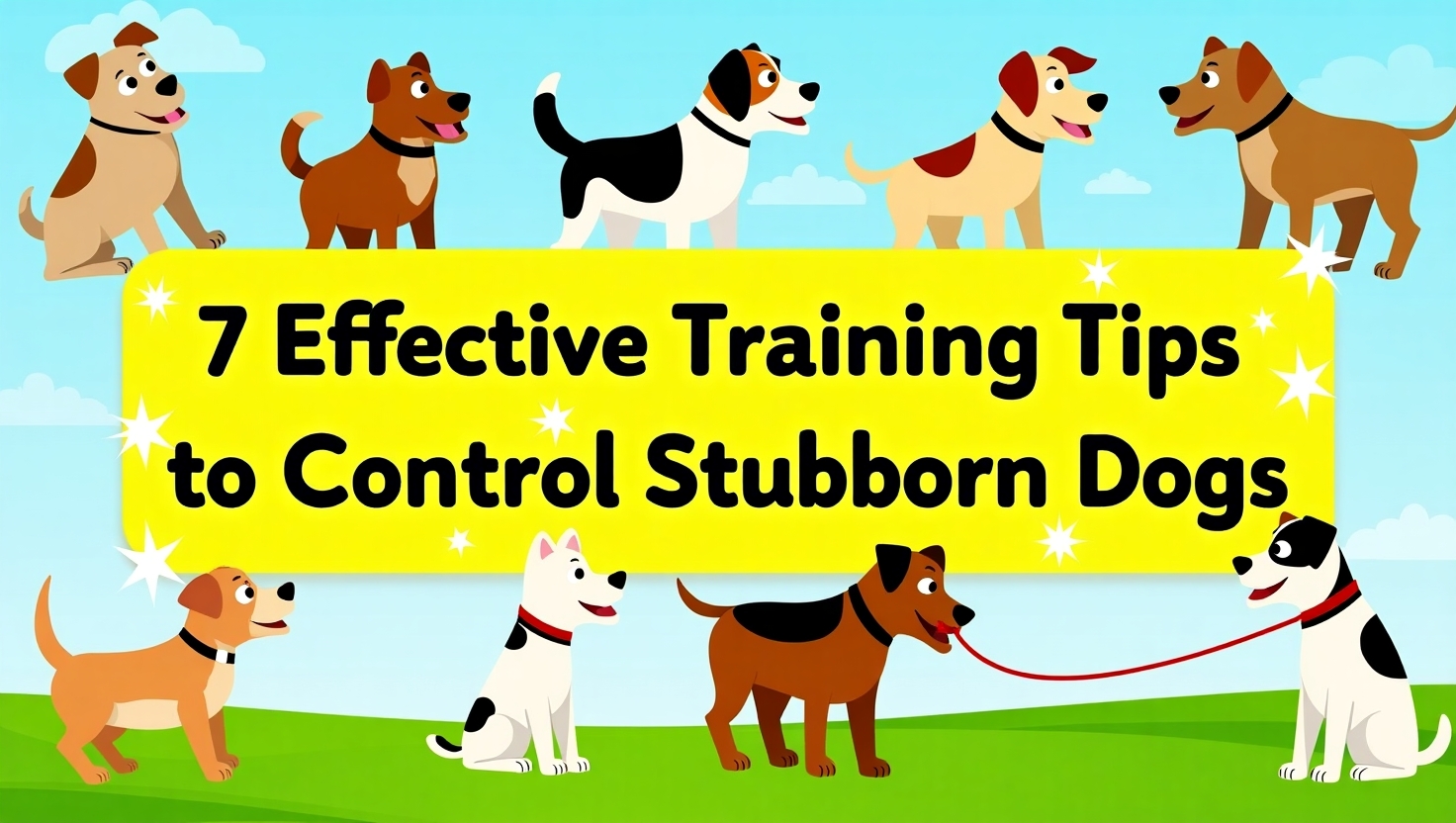 7 Effective Training Tips to Control Stubborn Dogs