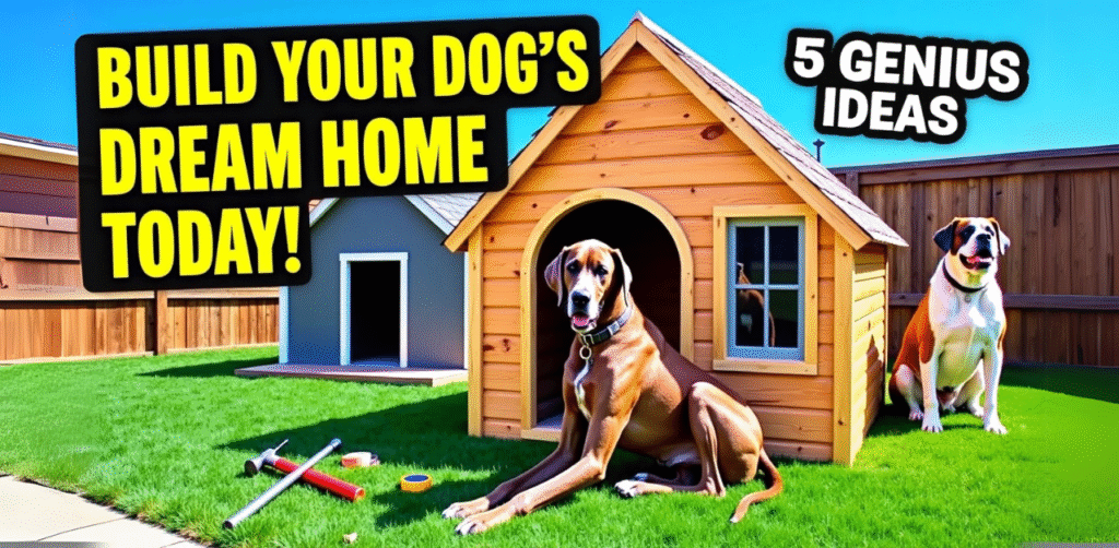 5 DIY Big Dog House Ideas You Can Build at Home
