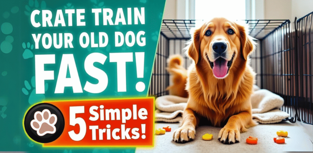 5 Easy Steps to Crate Train an Older Dog Without Stress