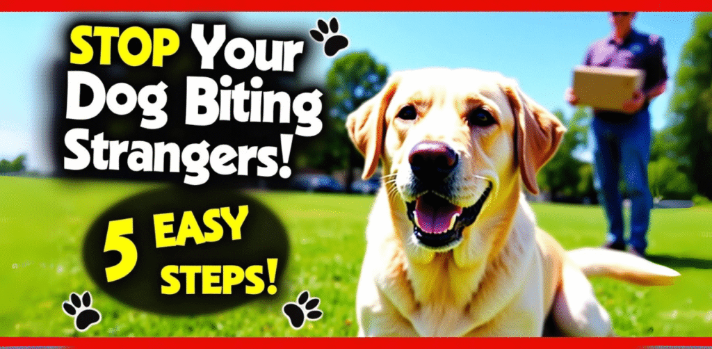 5 Simple Steps on How to Train a Dog Not to Bite Strangers