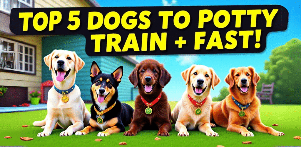5 Dog Breeds That Are Easiest to Potty Train