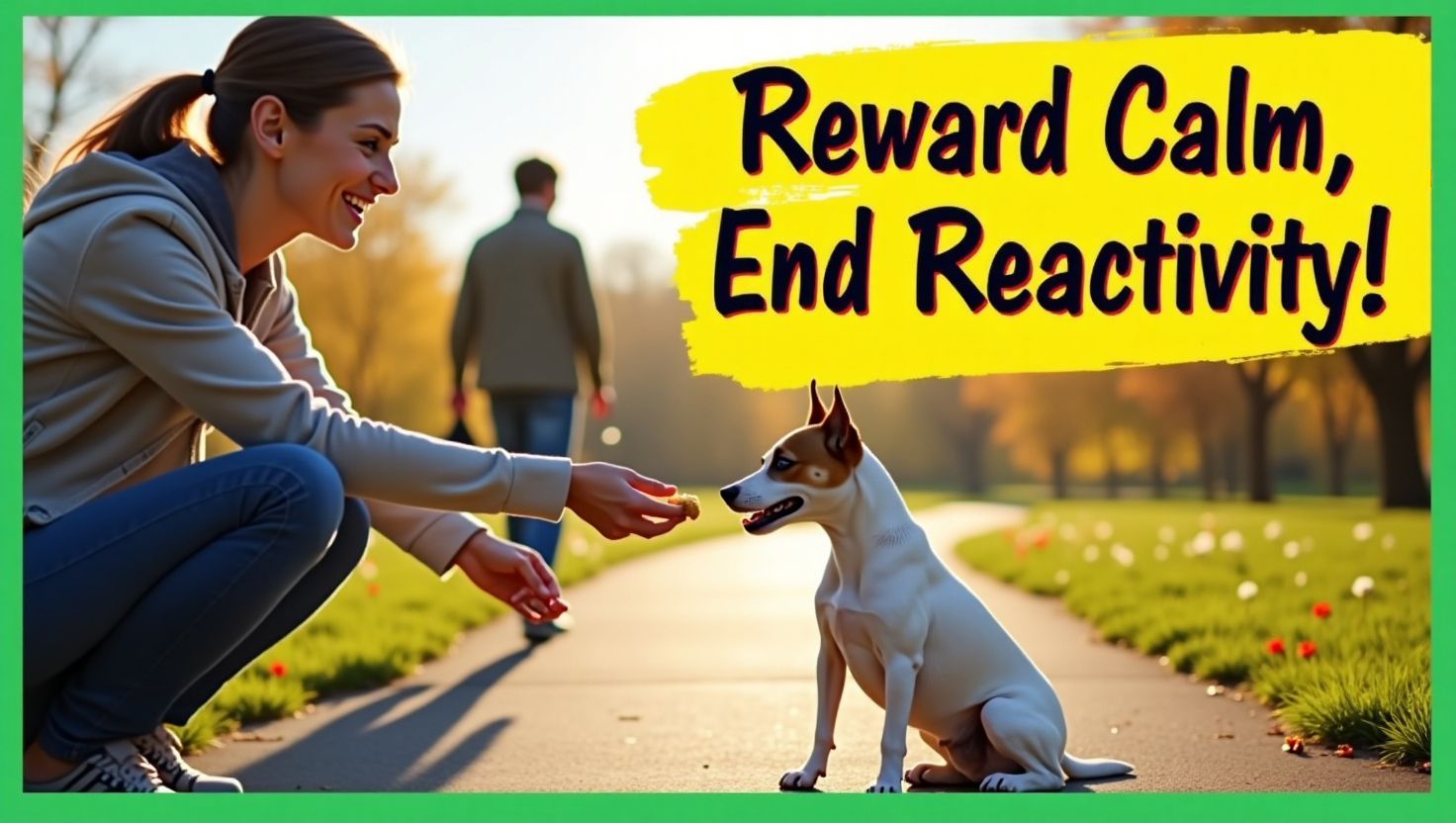 Reward and Reinforce Calm Behavior