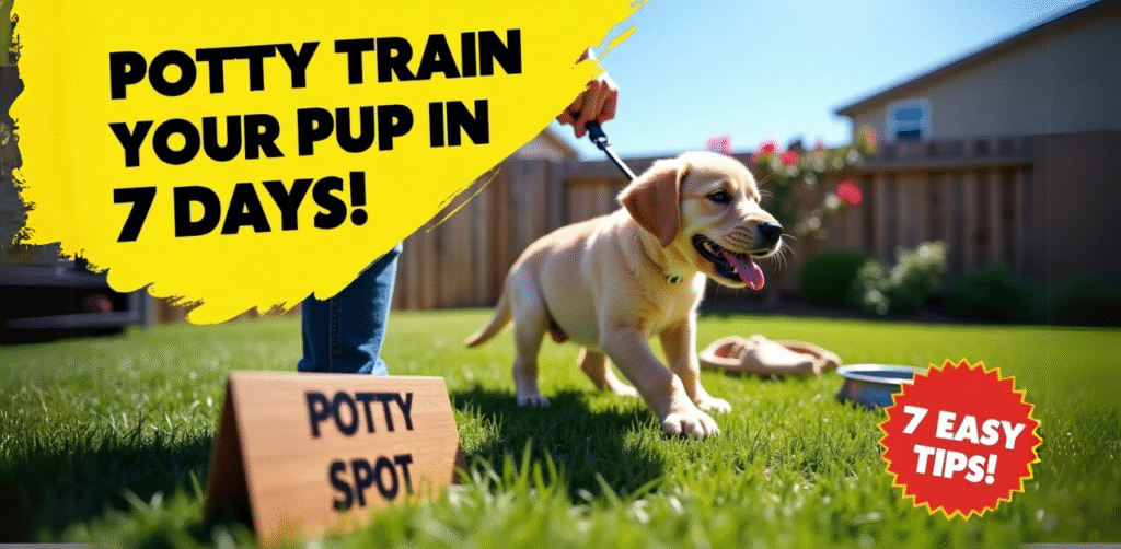 7 Fastest Ways to Potty Train Your Puppy Outside