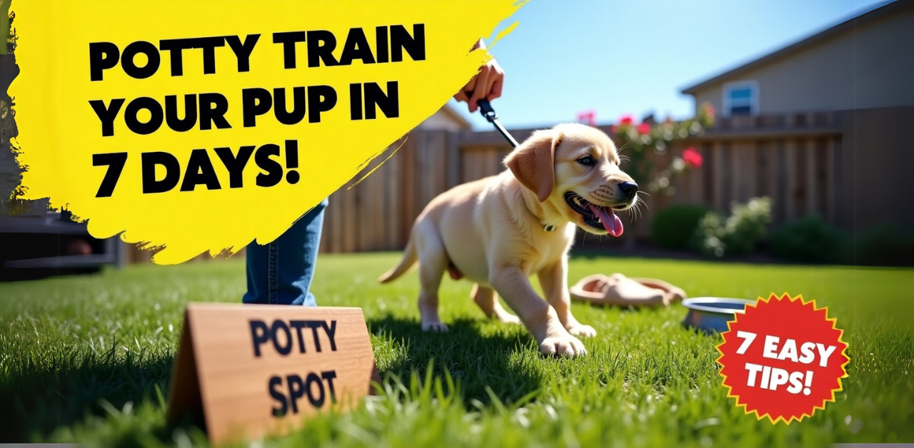 7 Fastest Ways to Potty Train Your Puppy Outside