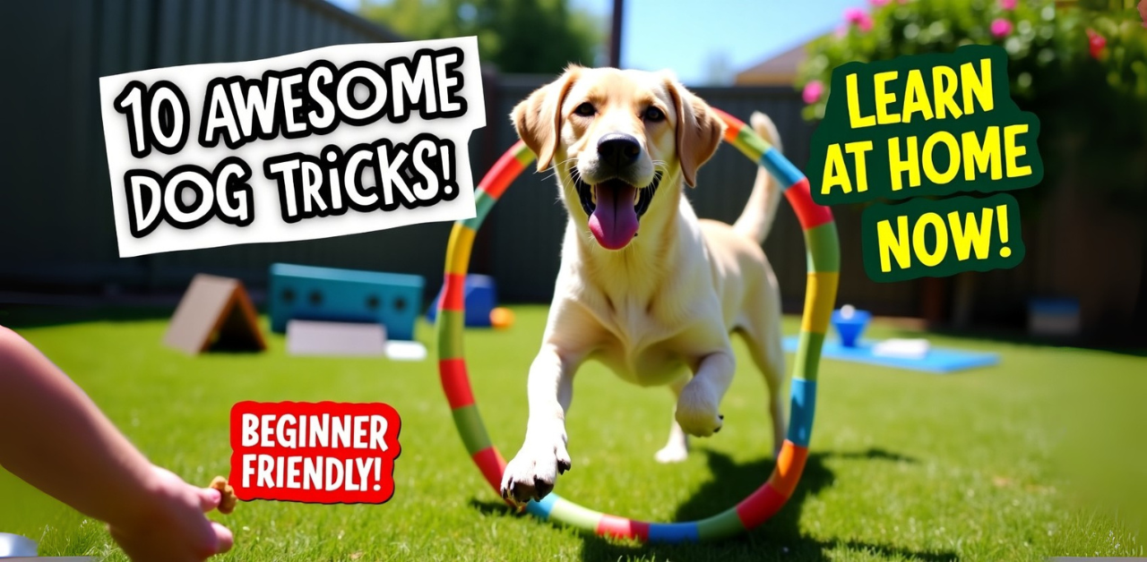 10 Fun Tricks to Teach Your Dog at Home | Beginner Friendly