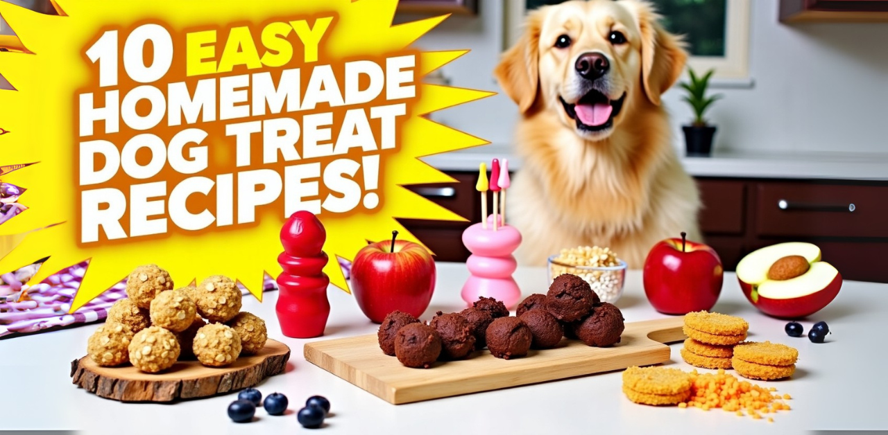 10 Quick Homemade Dog Treat Recipes for a Healthier Pet