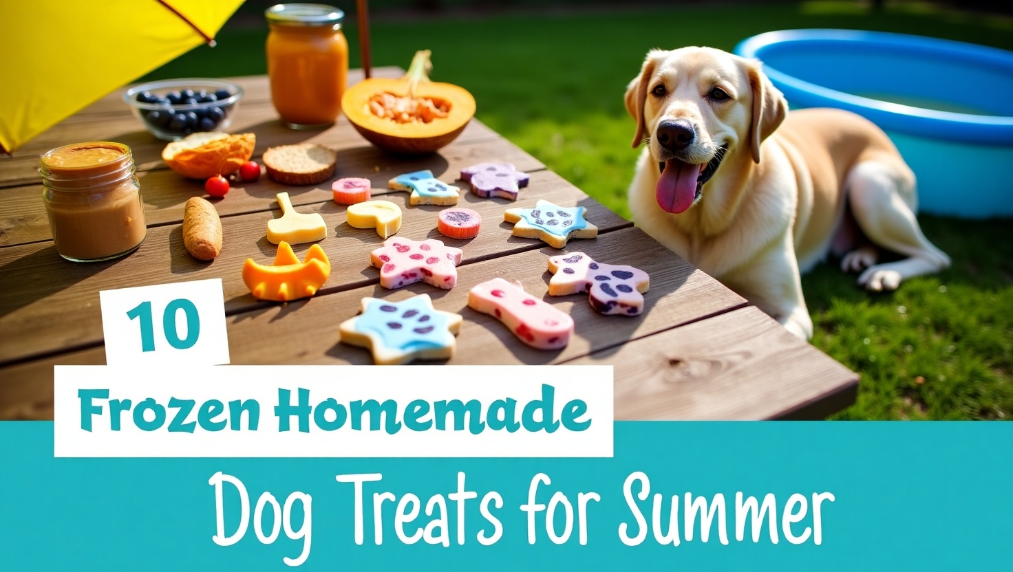 10 homemade dog treat recipes