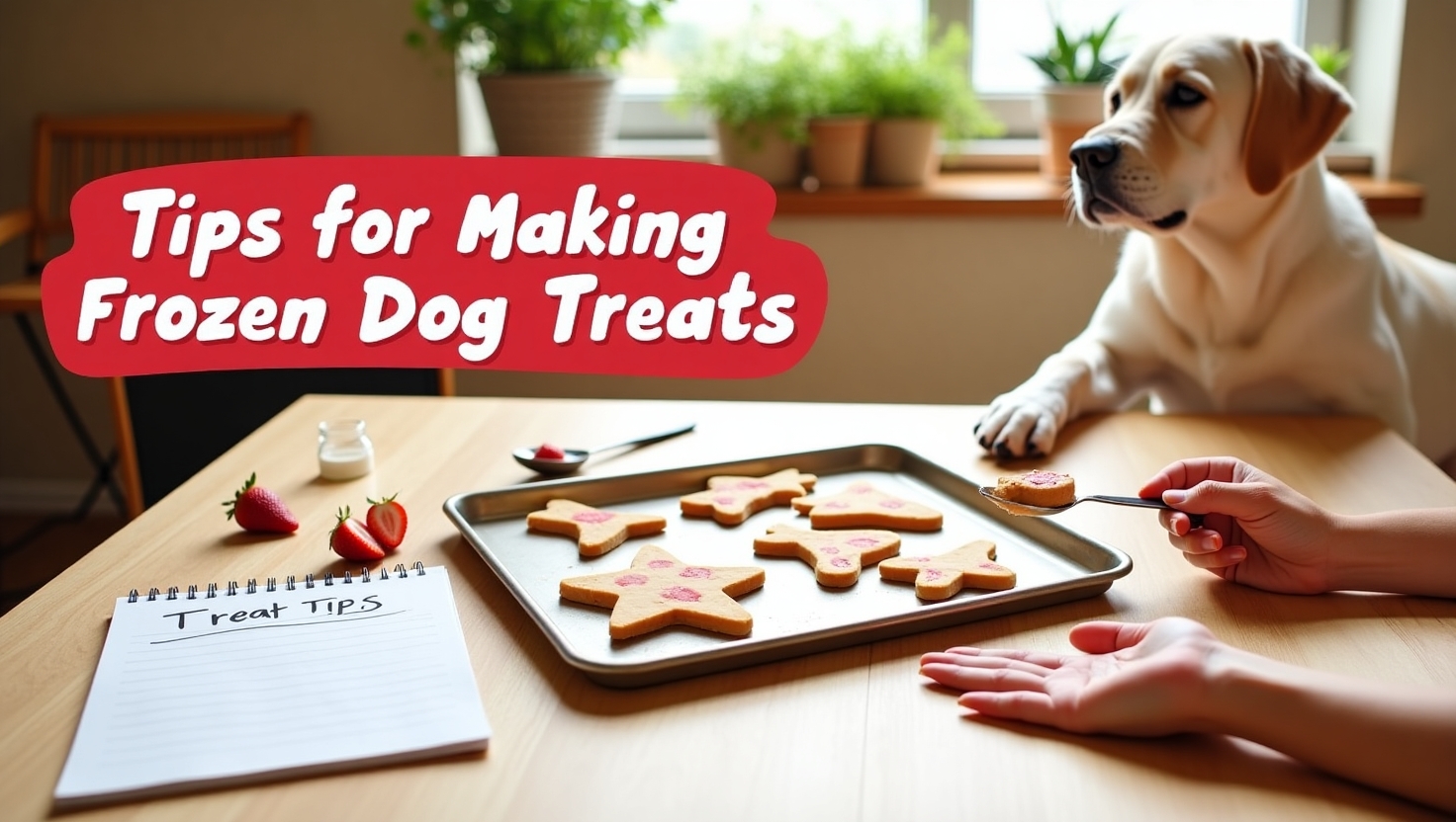 Tips for Making & Serving Frozen Dog Treats