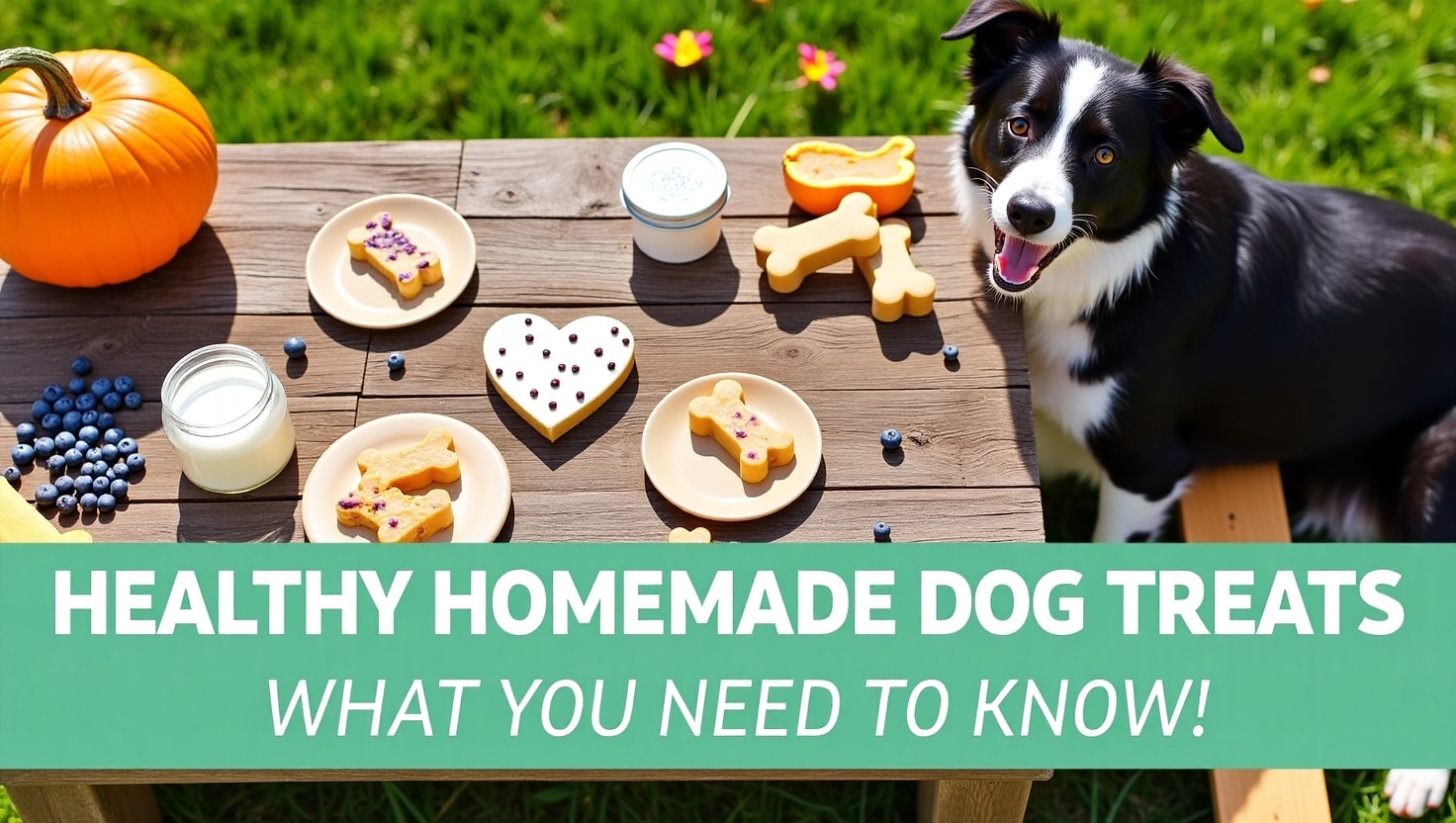 Healthy Homemade Dog Treats: What You Need to Know